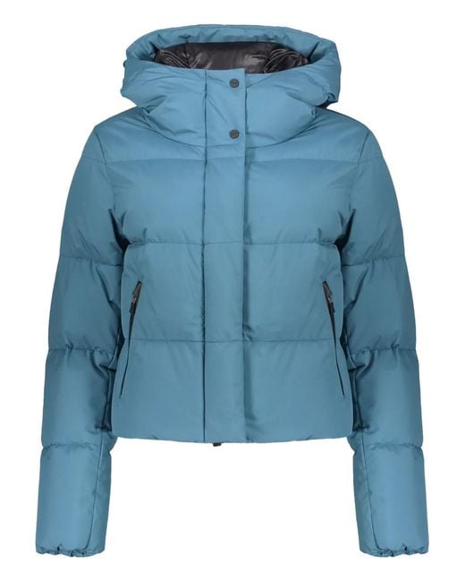 Doudoune À Capuche Herno en coloris Blue