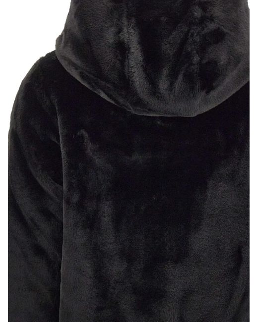 Colmar Blue Faux-Fur Hooded Jacket