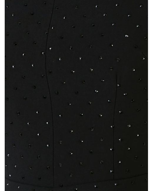 Alex Perry Black Teirney Midi Dress