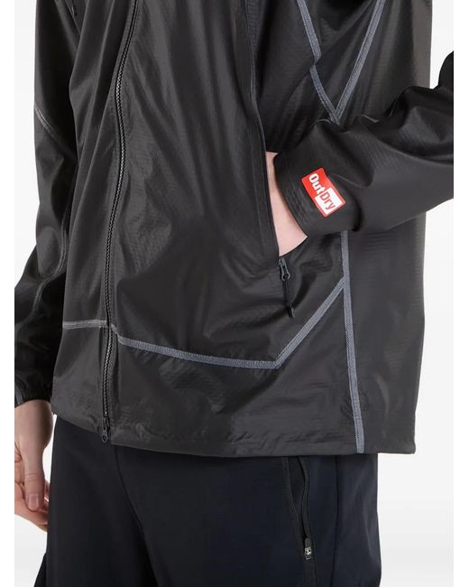 Columbia Gray Cassiar Pro Logo-Print Jacket for men