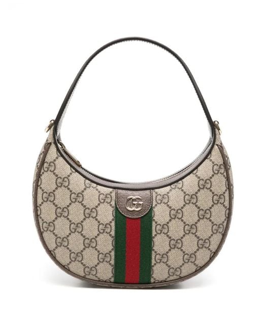 Gucci Gray Ophidia Small Shoulder Bag