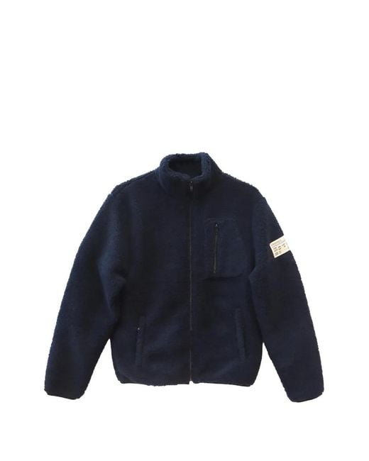 HTC Blue Outdoor Teddy Jacket for men