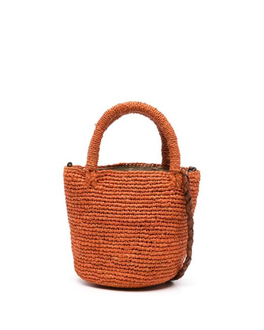 IBELIV Orange Garana Tote Bag