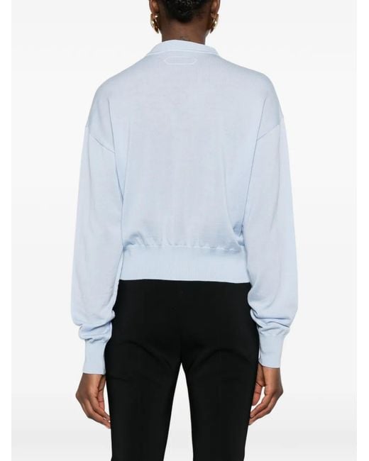 Jacquemus Blue Cardigan The J