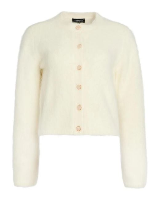 retroféte Natural Medora Buttoned Cardigan