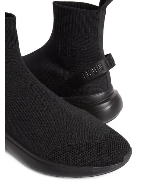 メンズ DSquared² Fly ソックススニーカー Black
