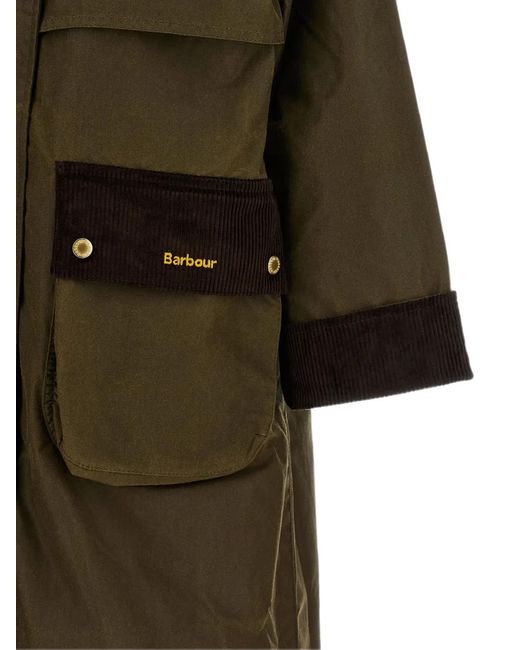 Barbour Green Kirklees Waxed Jacket