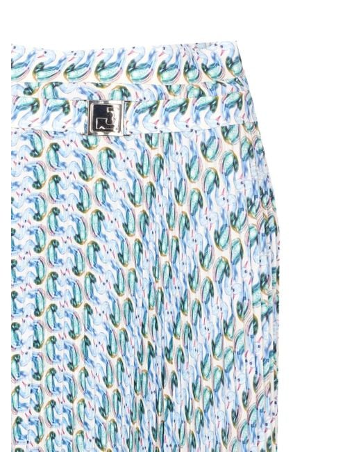 Tory Burch Blue Light Skirt