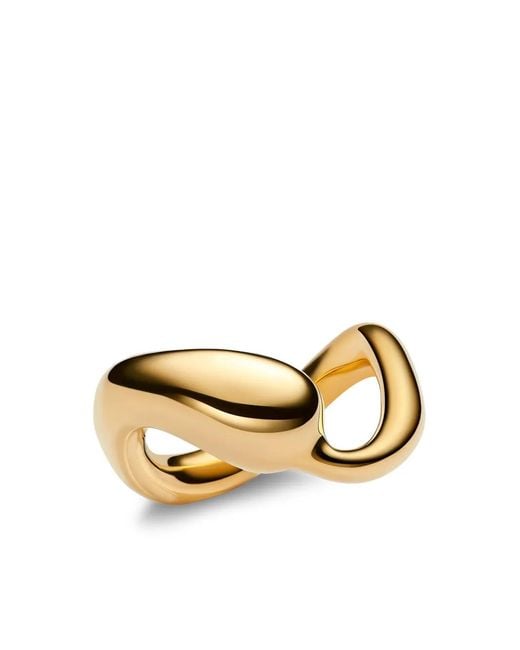 Maria Black Metallic Splash Ring