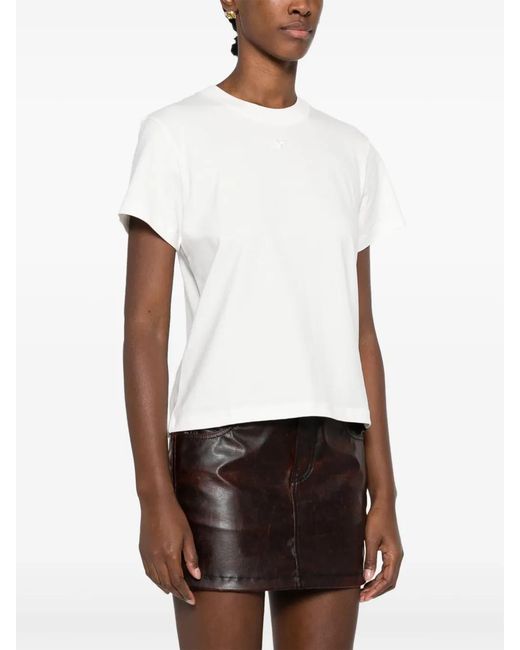 Courreges White Logo Tee