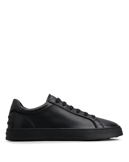 Tod's Black Allacciata Cassetta 04L Sneaker for men