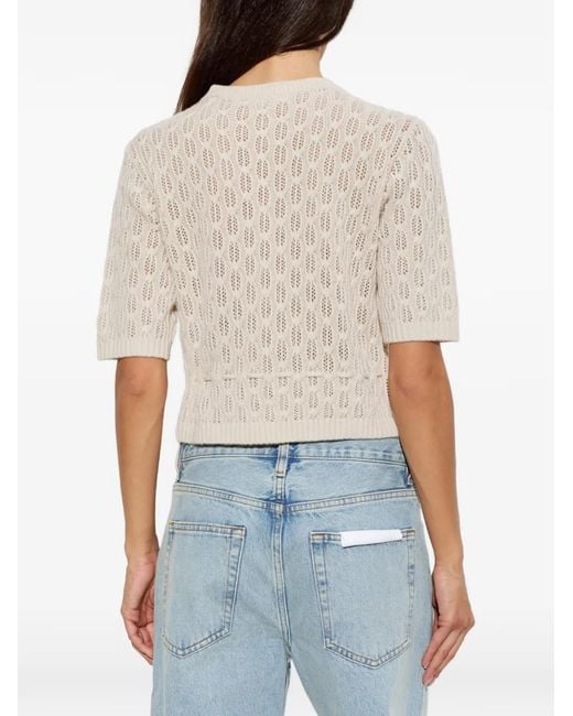 FRAME White The Clover Cardigan
