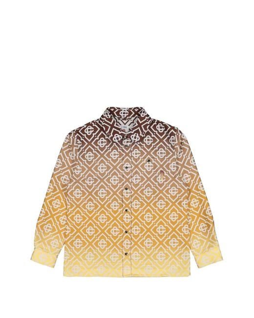 Casablanca Natural Monogram Bouclé Jacket for men