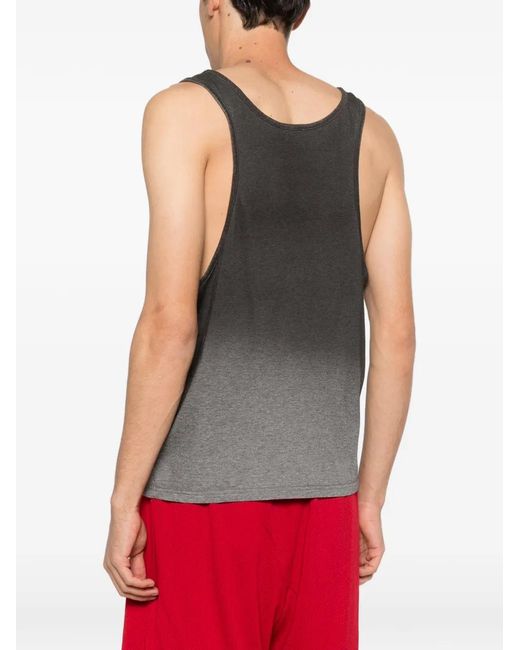 Moschino Gray Ombre Tank Top for men
