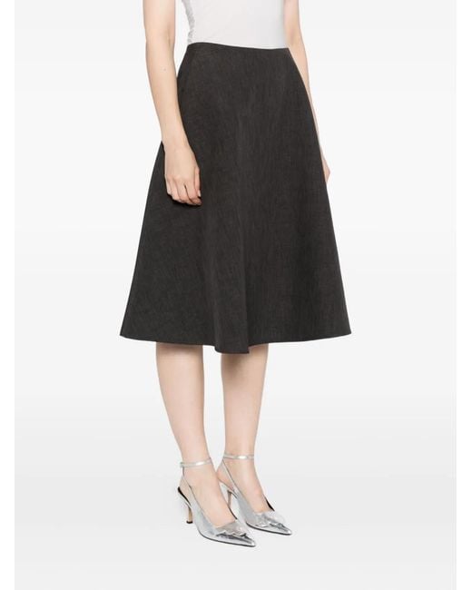 MSGM Black Gonna Skirt