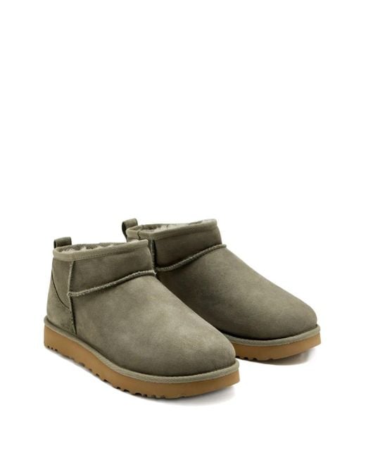 Ugg Green Ultra Mini Booties