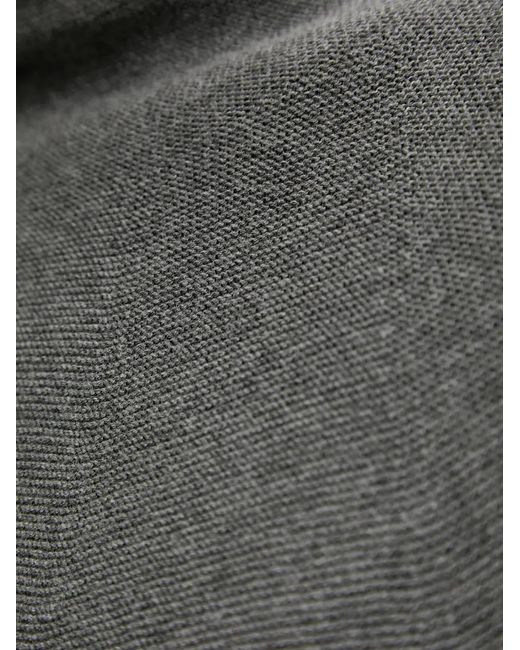 Marc O' Polo Gray Funnel-Neck Sweater
