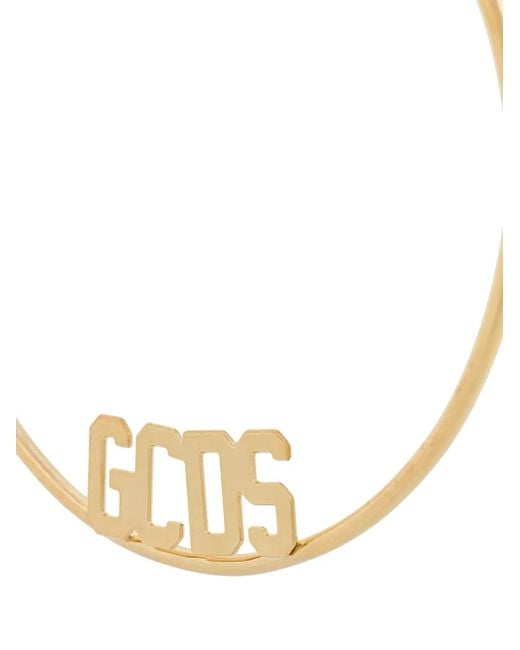 Gcds Metallic Oversized Single Hoop Earring