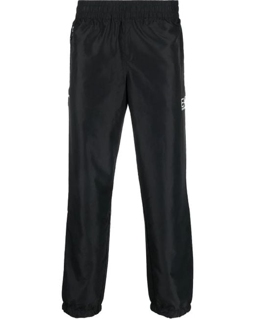 EA7 Black Logo Tracksuit