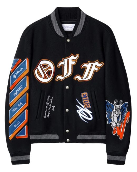 Off-White c/o Virgil Abloh Black Off- Jackets for men
