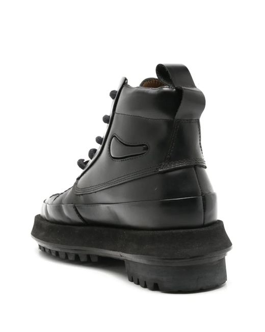 Pace Black Duck V2 Leather Ankle Boots
