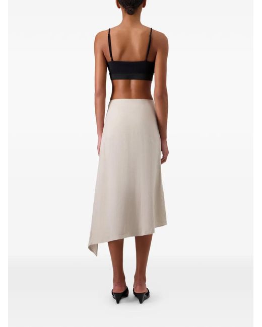 Coperni Black Slim-Strap Cycling Bra