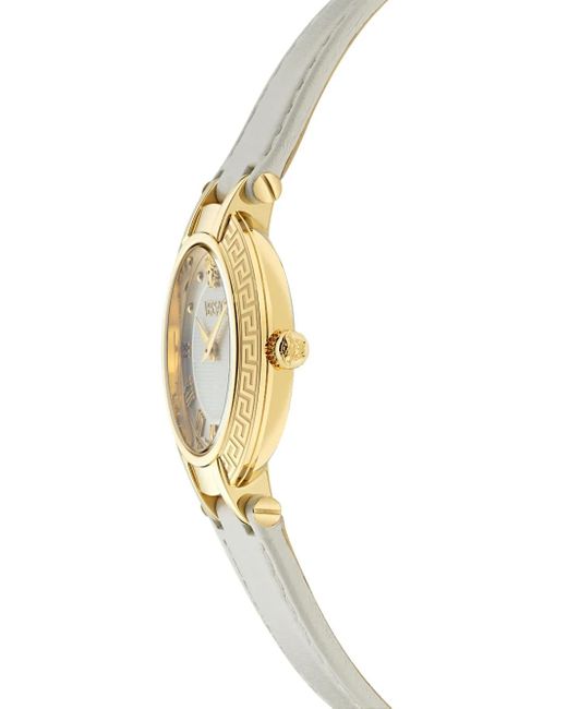 Versace Metallic Greca-Bezel 34Mm