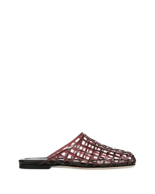 Vince Red Barcelona Jelly Sandals