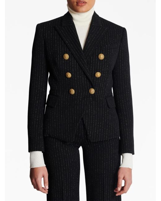 Balmain Jackets in het Black