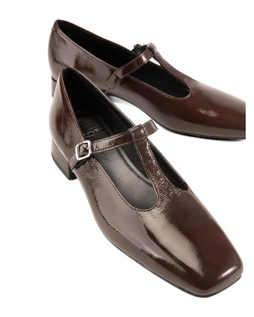 Vagabond White Debbi Square-Toe Pumps