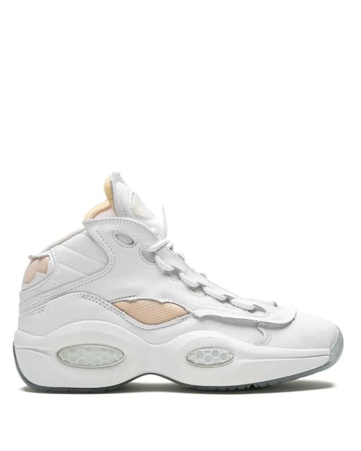 Reebok White X Maison Margiela Question Mid Sneakers for men