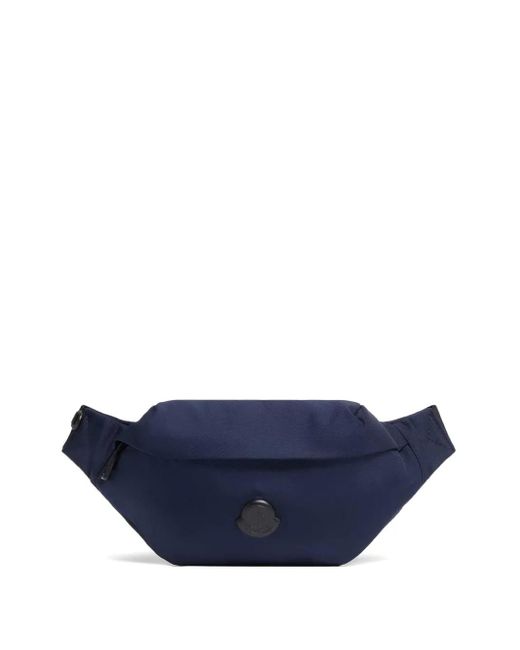 Moncler Kleine Durance Gürteltasche mit Logo-Schild in Blue für Herren