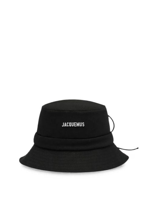 Jacquemus Black The Gadjo Bucket Hat for men