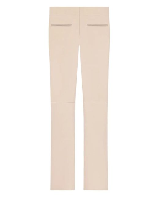 Courreges Bootcut Broek in het Natural