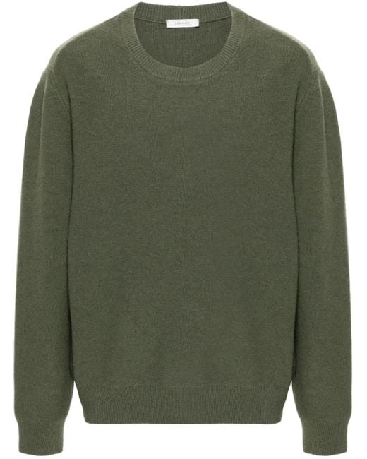 Lemaire Pullover Mit Rundem Ausschnitt in Green für Herren