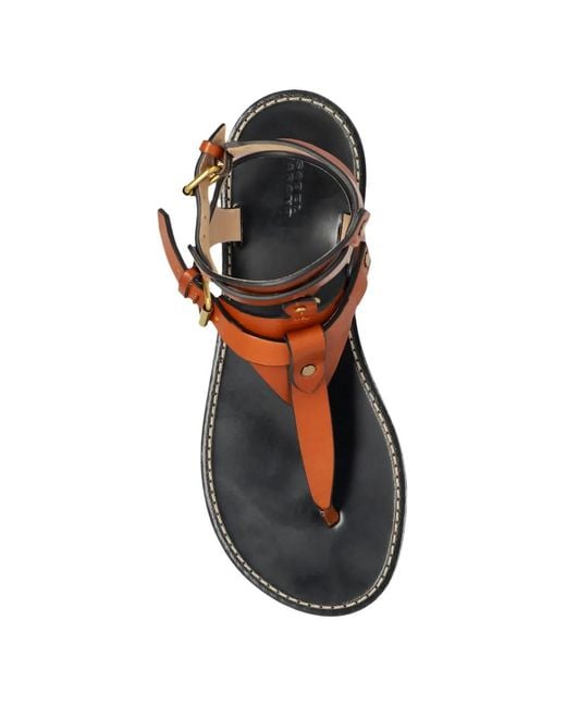 Isabel Marant Brown Eveena Sandals