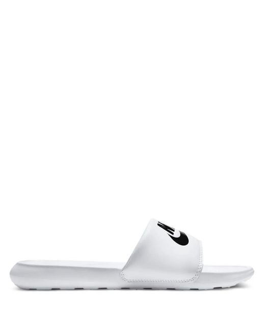 Claquettes Victori One Nike en coloris White