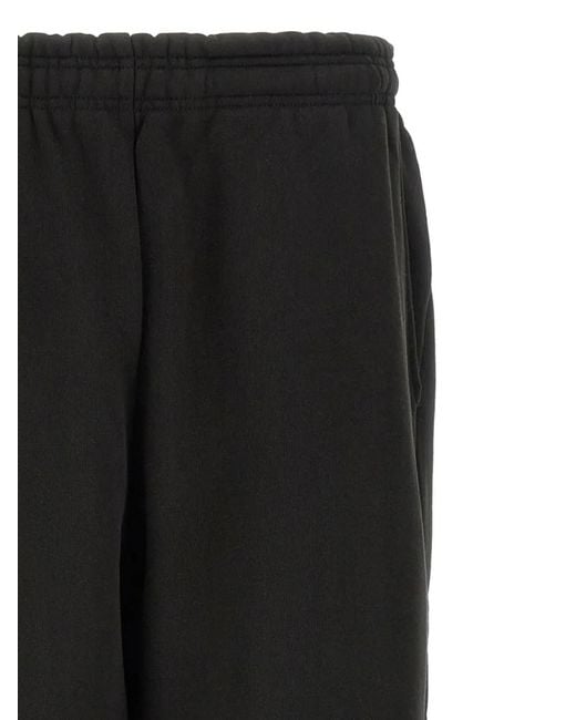 Entire studios Black Elasticated-Cuff Track Pants for men
