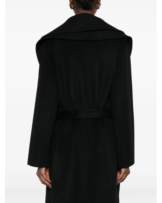 Cappotto Con Sciarpa di Rohe in Black