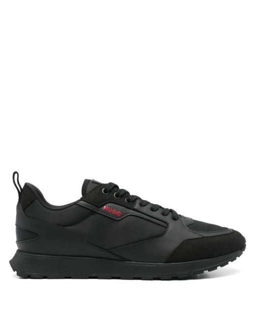 HUGO Sneakers Verfraaid Met Logo in het Black voor heren