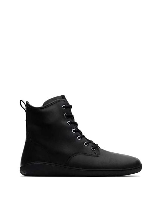 Vivobarefoot Black Scott Iv Lace-Up Boots for men