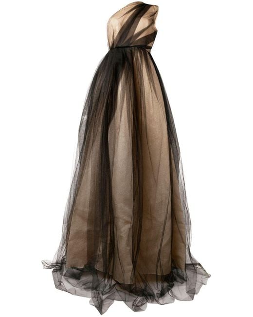 Alex Perry Brown Alicia Gown