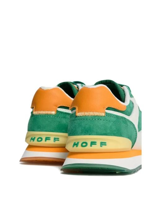 HOFF Green Virdis Suede Panelled Sneakers