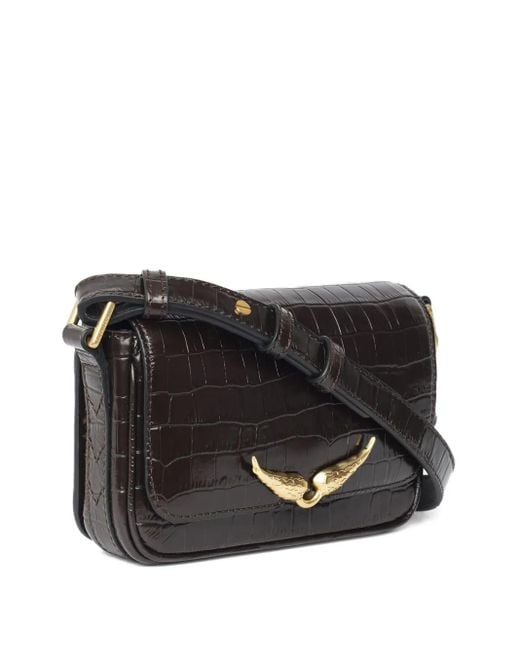 Zadig & Voltaire Black Leather Mini Bag