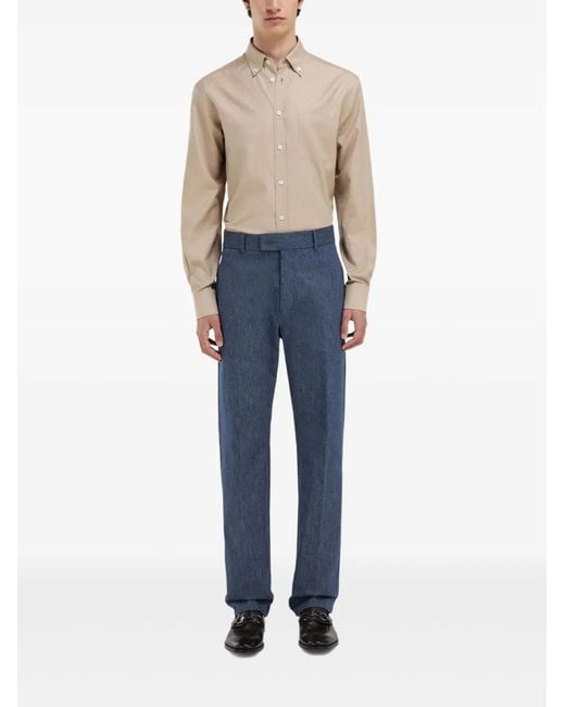Ferragamo Natural Monogram Shirt for men