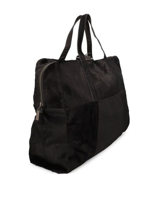 メンズ HUGO レザーバッグ Black