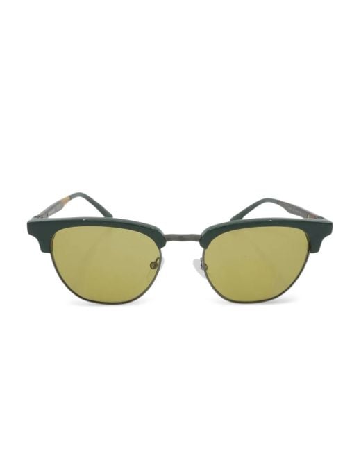 Occhiali Clubmaster di Ferragamo Eyewear in Green da Uomo