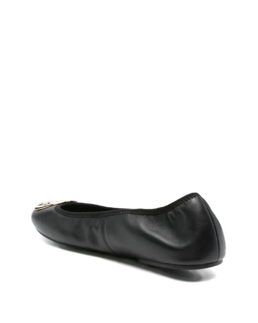Tory Burch Black Reva Travel Ballet