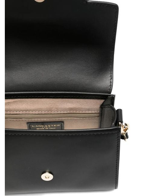 Borsa Tote Mini Con Logo di Lancaster in Black