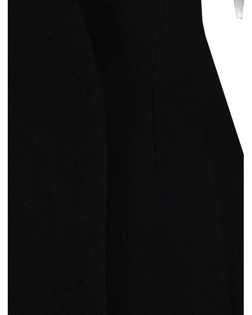 Valentino Garavani Black Wool Coat